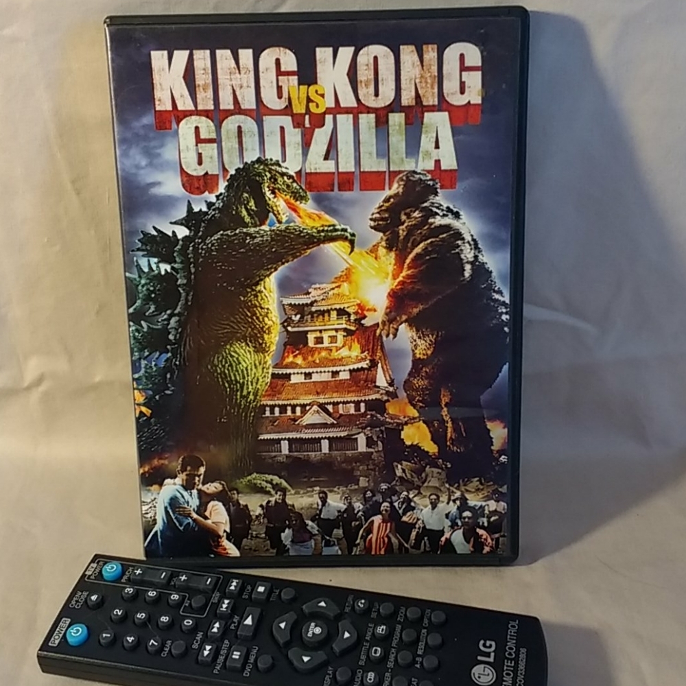 King Kong Vs  Godzilla DVD